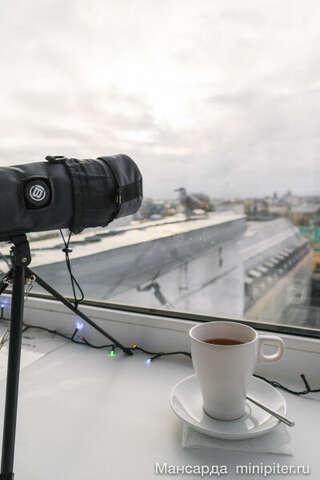 Гостевой дом Мансарда Санкт-Петербург Современная двух уровневая студия на Моховой ул. дом 30-9