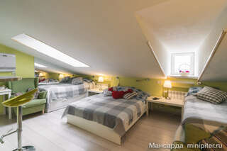 Гостевой дом Мансарда Санкт-Петербург Современная двух уровневая студия на Моховой ул. дом 30-1