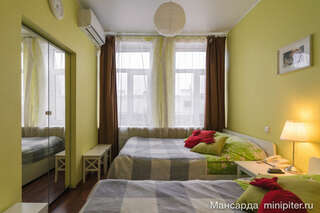 Гостевой дом Мансарда Санкт-Петербург Одноместное размещение в Эконом-1