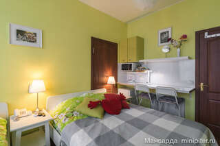 Гостевой дом Мансарда Санкт-Петербург Одноместное размещение в Эконом-3