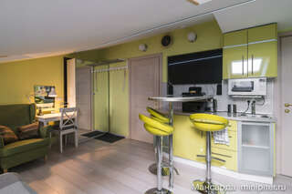 Гостевой дом Мансарда Санкт-Петербург Современная двух уровневая студия на Моховой ул. дом 30-5