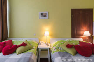 Гостевой дом Мансарда Санкт-Петербург Одноместное размещение в Эконом-11